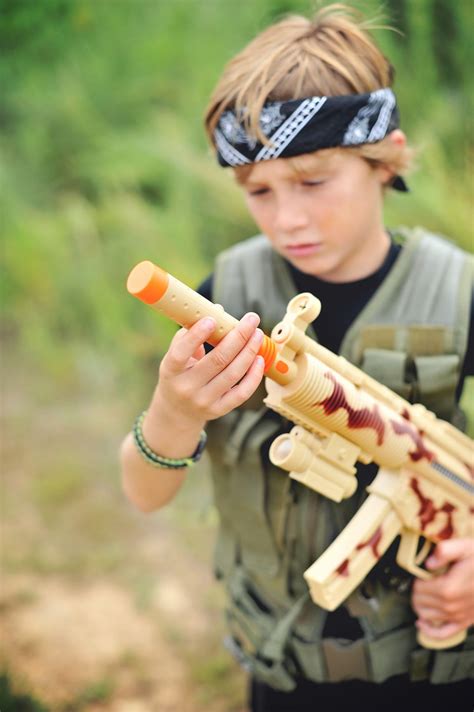 Maxx Action Commando Series Tactical Machine Gun With Silencer