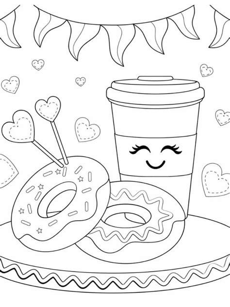 Beste Kleurplaat Eten Schattig Top Gratis Voor Kinderen