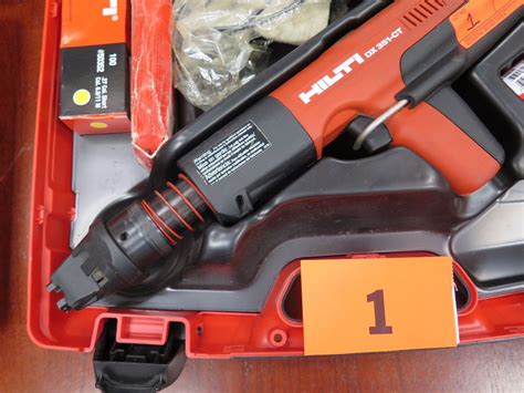 Hilti DX 351-CT Powder Actuated Fastening Tool w/Accessories