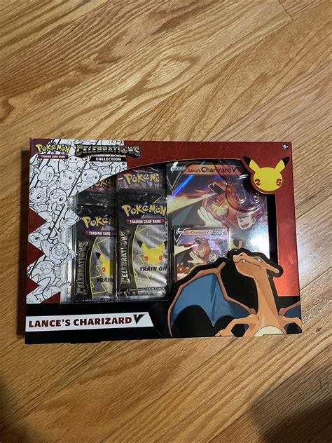 Mavin Pokemon Celebrations TCG Collection Lance Charizard V Box IN