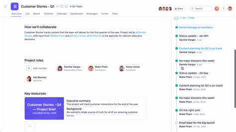 How To Track Progress On A Project In Asana Product Guide • Asana