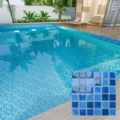 Blue Mosaic Pool Tiles Pool Mosaics Blue Mosaic Pool Tiles Mosaic