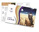 Nude Woman In Wheat Field Postcard Template Design ID 0000016679