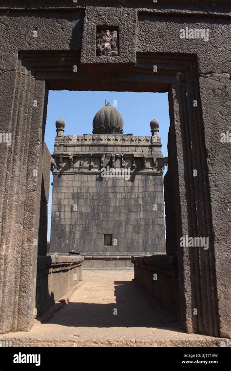 Beautiful View Of Chhatrapati Shivaji Maharaj Samadhi Raigad Fort
