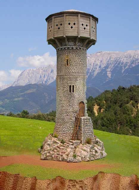 Tall Medieval Tower