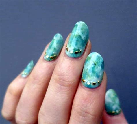 45 So Sassy Marble Nail Art Designs For 2016