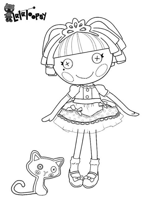 Lalaloopsy Coloring Pages Dibujo Para Imprimir Lalaloopsy Coloring