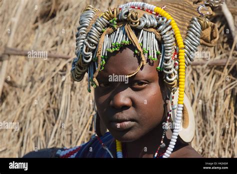 mursi tribe people  traditional clothing mursi village south omo