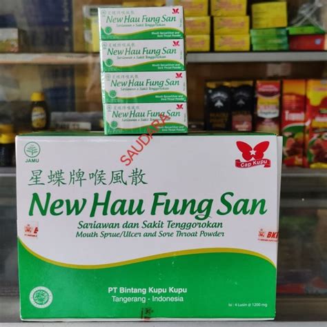 Jual Hau Fung San Isi Botol Obat Sariawan Dan Sakit Tenggorokan