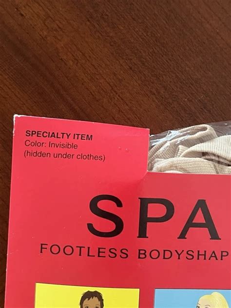 SPANX SARA BLAKELY Footless Pantyhose Sz A Nude Shapewear Control Body Shaping PicClick UK