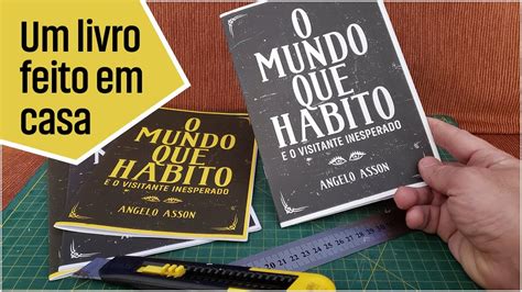 Como Montar Livro - Como montar um livro caseiro - YouTube