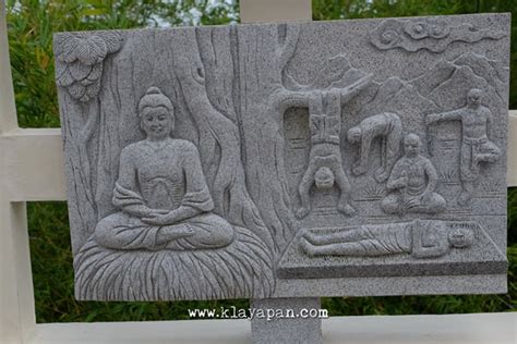 Ekspresi 500 Patung Louhan Di Vihara Ksitigarbha Bodhisattva Pulau