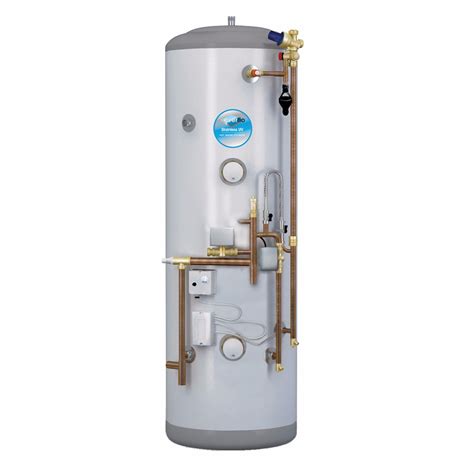 Everflo Stainless Indirect Unvented Hot Water Storage Cylinder Kit