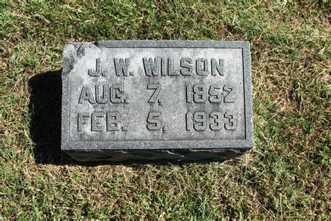 James William Wilson 1852 1933 Find A Grave Memorial