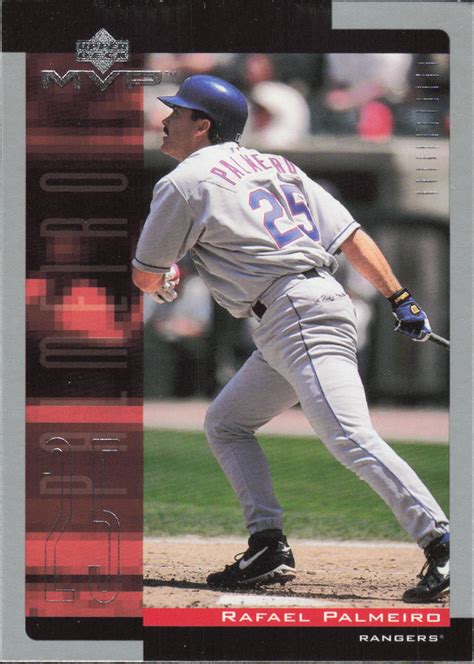 Upper Deck Mvp Rafael Palmeiro Texas Rangers Ebay