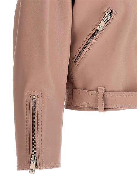 Versace Lederjacke Nude Nude Damen 10105451A089261PR50