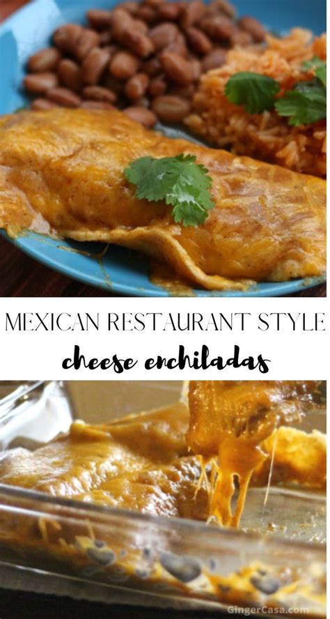 Authentic Mexican Restaurant Enchiladas