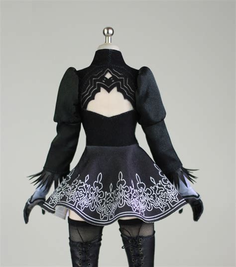 1 6 Scale Sexy Black Dress For 12 TBLeague PHICEN Hot Toys Female Figure USA EBay