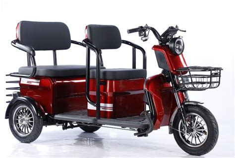 Electric Trike Vehicle Bicycle Motorbike Rickshaw Closed Passenger