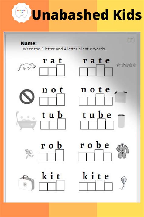 Free Silent E Practice Cvc To Cvce Worksheet Reading Worksheets E