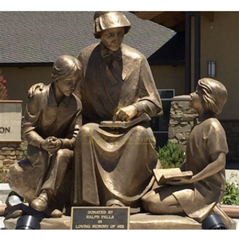 Metal Bronze Catholic Religious Saint Elizabeth Ann Seton Statue