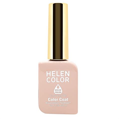 Esmalte Em Gel Nude Areia Cremoso Belezeira