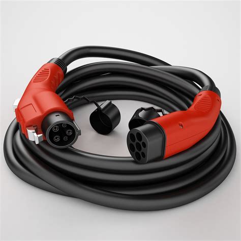 ev charging plug model turbosquid