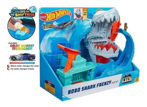 Pista Hot Wheels Ataque Do Tubarão Mattel Parcelamento sem juros