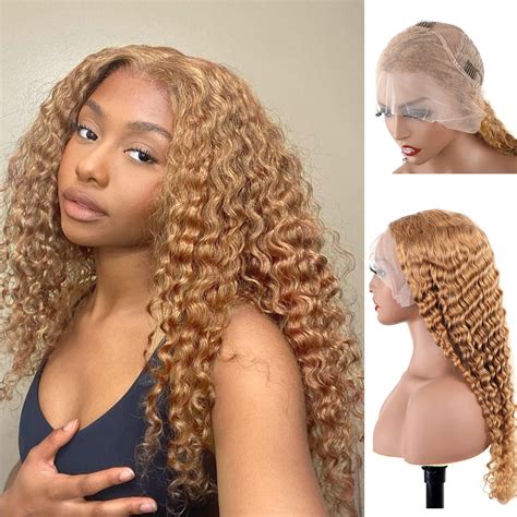 Amazon Bly Light Brown Colored A Human Hair Blonde Wig Lace