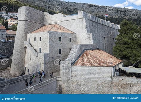 Historic Old Town in Dubrovnik in Croatia Editorial Image - Image of ancient, rocks: 128528255