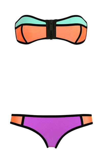 Bikini Multicolor Bikini Crochet Vs Neopreno Telva