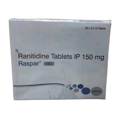 Ajanta Mg Ranitidine Tablets Ip Prescription Treatment Prevent