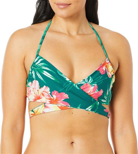 Coco Rave Women S Standard Halter Bikini Top Swimsuit With Wrap Detail ShopStyle