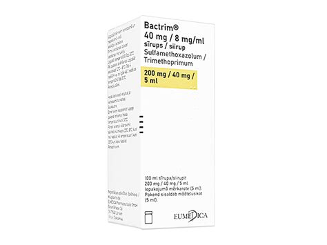 バクトリム シロップbactrim Syrup スルファメトキサゾール・トリメトプリム製剤の個人輸入はベストドラッグへ