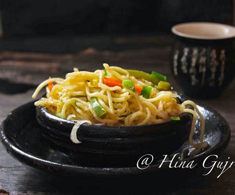 Chilli Garlic Noodles Recipe - Fun FOOD and Frolic