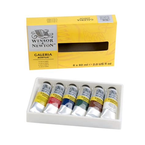 Winsor Newton Galeria Acrylverf SET 6x60ml Arts And Crafts Holland