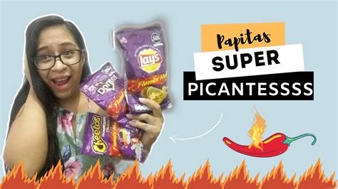 PROBANDO PAPITAS FLAMIN HOT YouTube