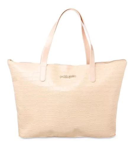 Bolsa Feminina Petite Jolie Keeper Cor Nude MercadoLivre