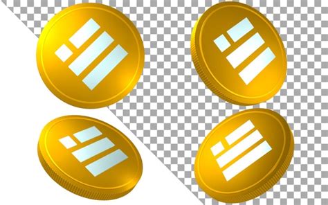 Busd Binance Moneda Estable D Render Ilustraci N Moneda Token