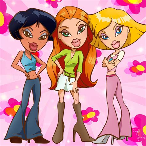 Totally Spies! as Bratz by taylorlynn04art on DeviantArt