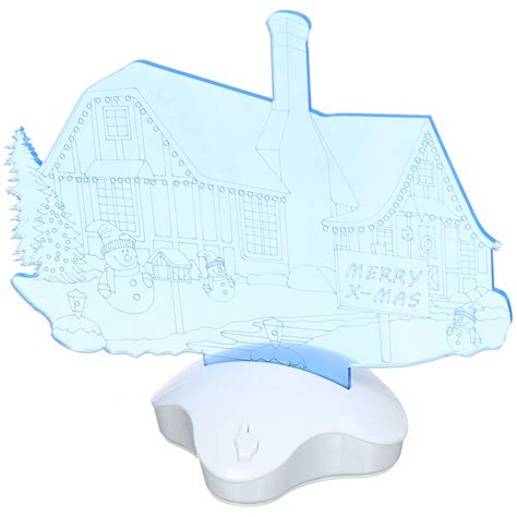 Светильник акриловый, Деревня, 003139 в Москве: цены, фото, отзывы ...