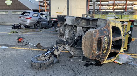 Feds Suv Driver In Seattle Forklift Crash Was Kicked Out Of Treatment