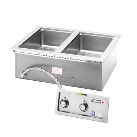 Wells P MOD TDM Well Size Drop In Hot Food Well With Drain Manifolds Thermostatic Control