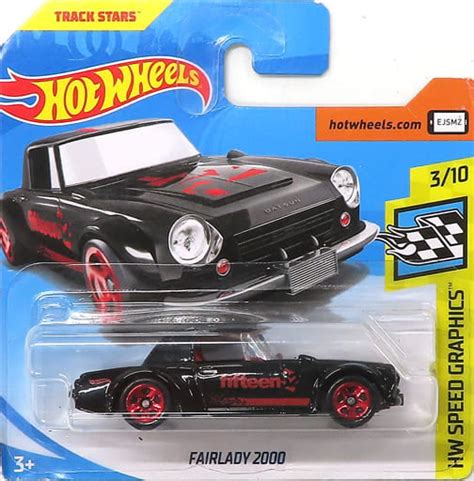 駿河屋 1 64 FAIRLADY 2000 52 ブラックレッド Hot Wheels HW SPEED GRAPHICS FJY34 ホットウィールhotwheels