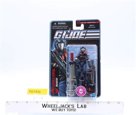 Cobra Viper Gi Joe Pursuit Of Cobra 2010 Hasbro Action Figure New Mosc Sealed Wheeljacks Lab