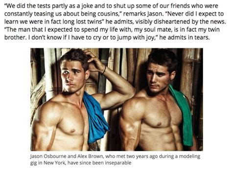 The Internet Is Obsessed With This Gay Couple Actually Being Twin Brothers Fake News