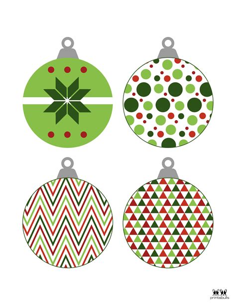 christmas ornament printable 8