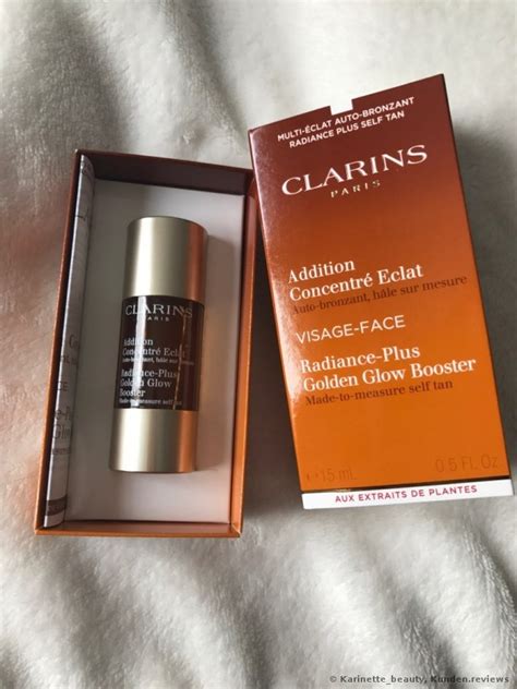 Clarins Addition Concentré Eclat Auto-bronzant Radiance Plus Golden ...