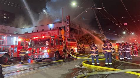 firefighters battle fire  seattle fox  seattle