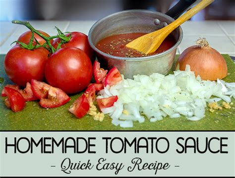 Homemade Tomato Sauce Quick And Easy Recipe Delishably